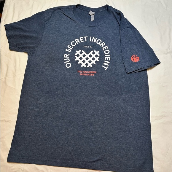 Men's Blue Graphic T-Shirt - Picture 2 of 4